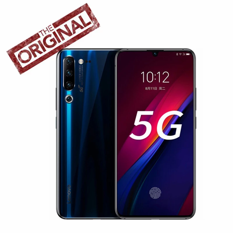 Оригинал Lenovo Z6 Pro 5G Snapdragon 855 Восьмиядерный 6 39 дюймов FHD дисплей смартфон 8 ГБ 256 48 МП