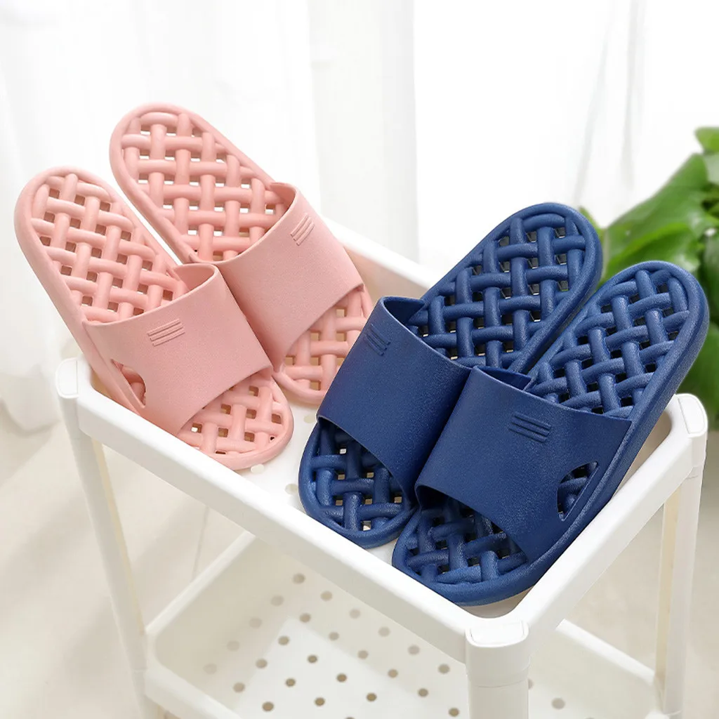 

Women Slippers Short Plush indoor Unisex Home Slippers Bathroom Household Bunny Slippers Indoor Couple Slippers for Bathing