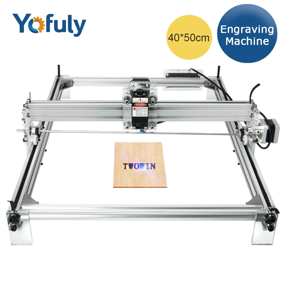 DIY 7W/10W 40*50 cm Laser Engraving Machine Desktop Wood Router/Cutter