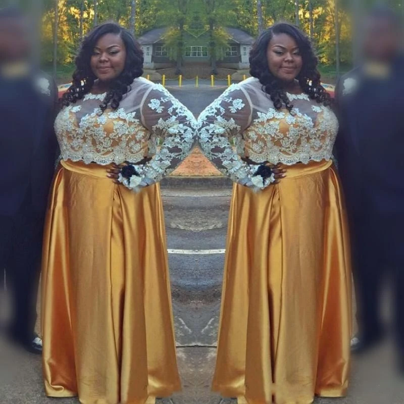 yellow gown with jacket