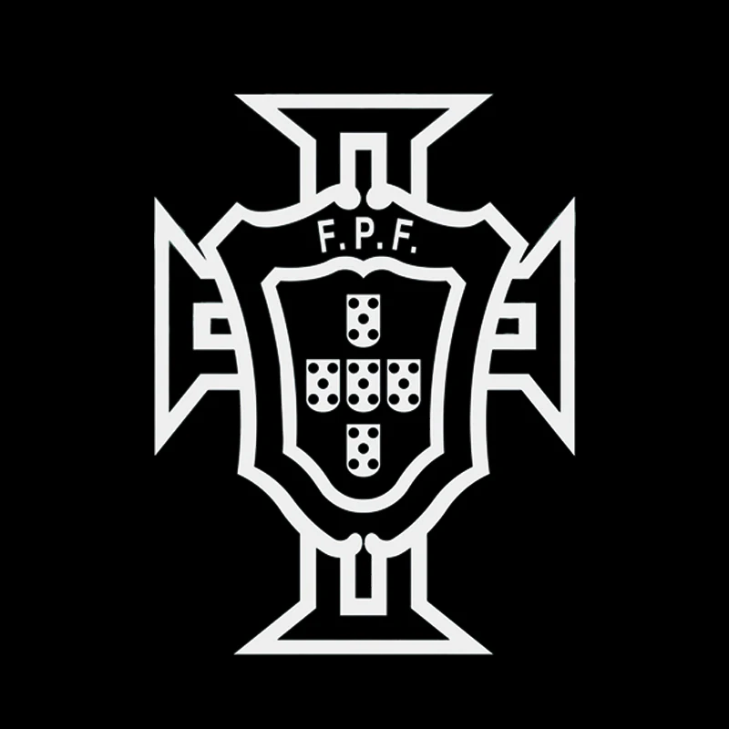 Виниловая наклейка для футбольной федерации FPF без фона аксессуары стайлинга