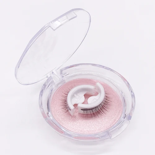 재사용 가능한 셀프 접착식 인조 속눈썹, 여러 개의 4d 점착성 인조 속눈썹, 자연스러운 가짜 속눈썹, 메이크업 도구 액세서리 5