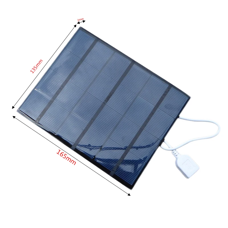 EASY-3.5W Солнечный Зарядное устройство для мобильного телефона/мобильного Мощность банк Зарядное устройство поликристаллический кремний Панели солнечные Зарядное устройство USB