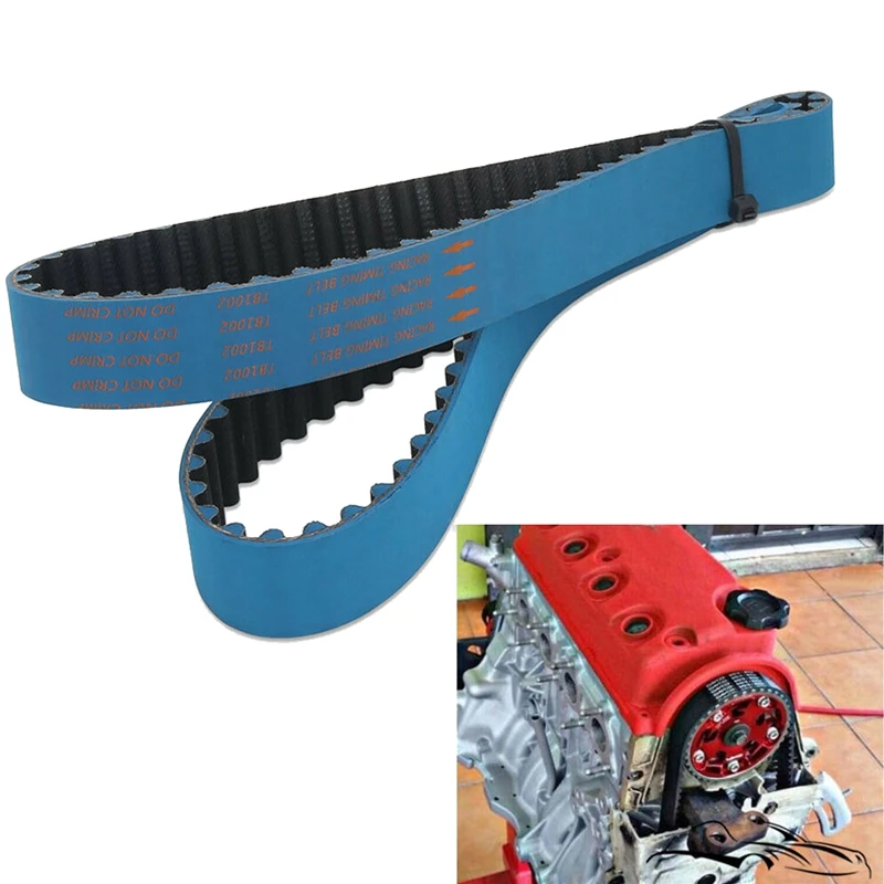 Racing Timing Belt for 92 00 Honda Civic D16Z D16Y 93 97 Del Sol Blue