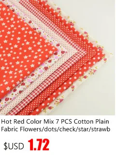 Booksew 5x50 см желе ролл полоски из хлопка с принтом цветов 6-9 шт./лот Telas DIY Лоскутная Ткань Лоскутное шитье материал