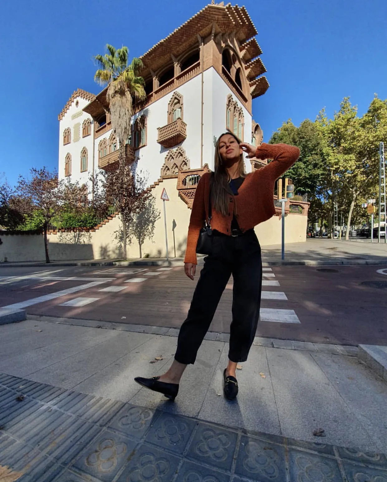 Women High Waist Harem Jeans Pants Loose Streetwear Cotton Denim Jeans Trousers Women Pleated Vintage Cotton Denim Pants