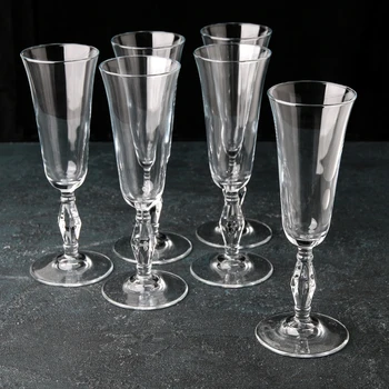 

Set of glasses for champagne 190 ml "Retro", 6 pieces