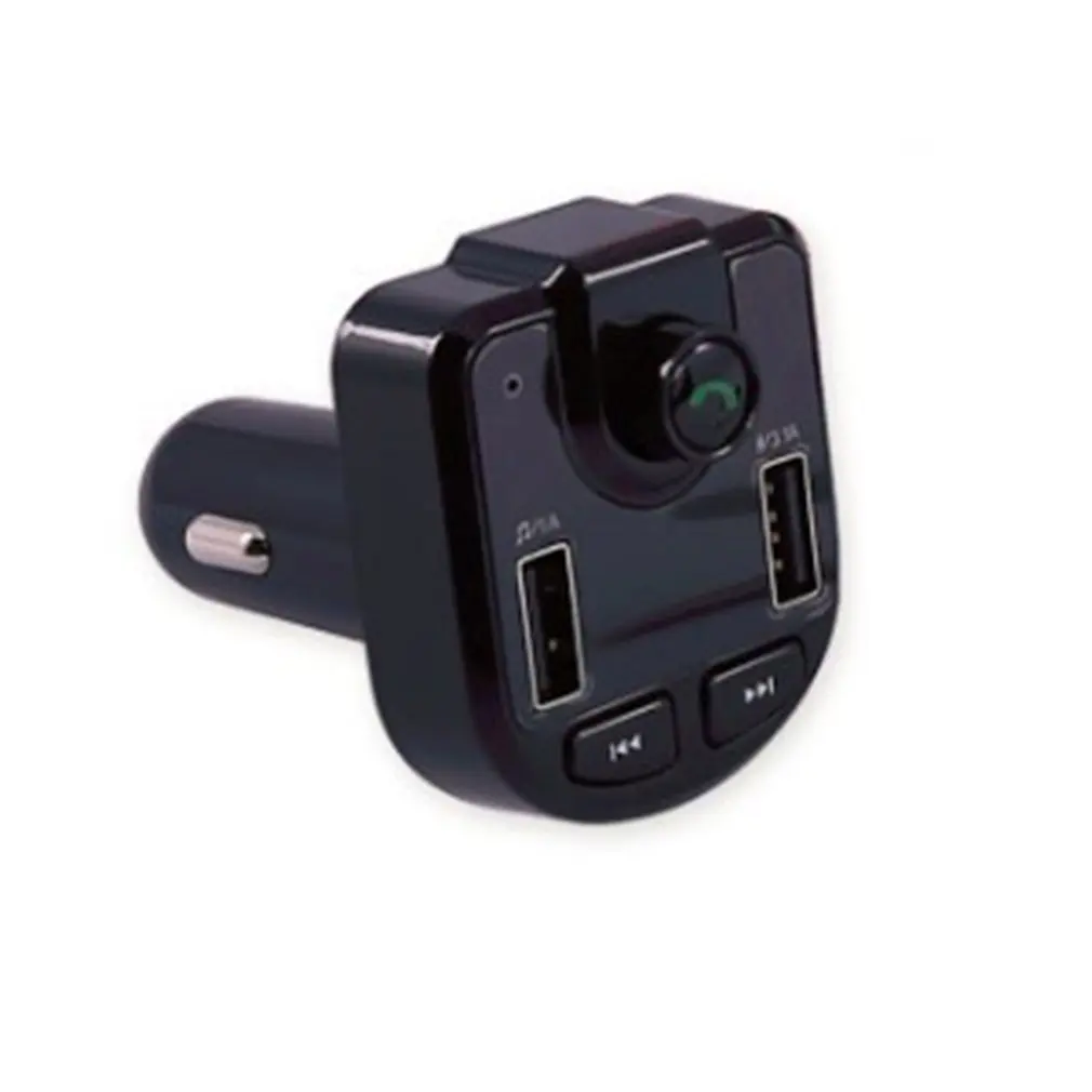 Fm-передатчик BT36 Bluetooth Handsfree автомобильный комплект аудио mp3-плеер 3.1A Адаптер зарядного устройства с двойным USB тестер напряжения вольтметр