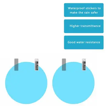 

Car Rearview Mirror Rain Film Reversing Mirror Anti-G lare Waterproof Film Nano Long-Lasting Car Flooding Anti-Fog Coating