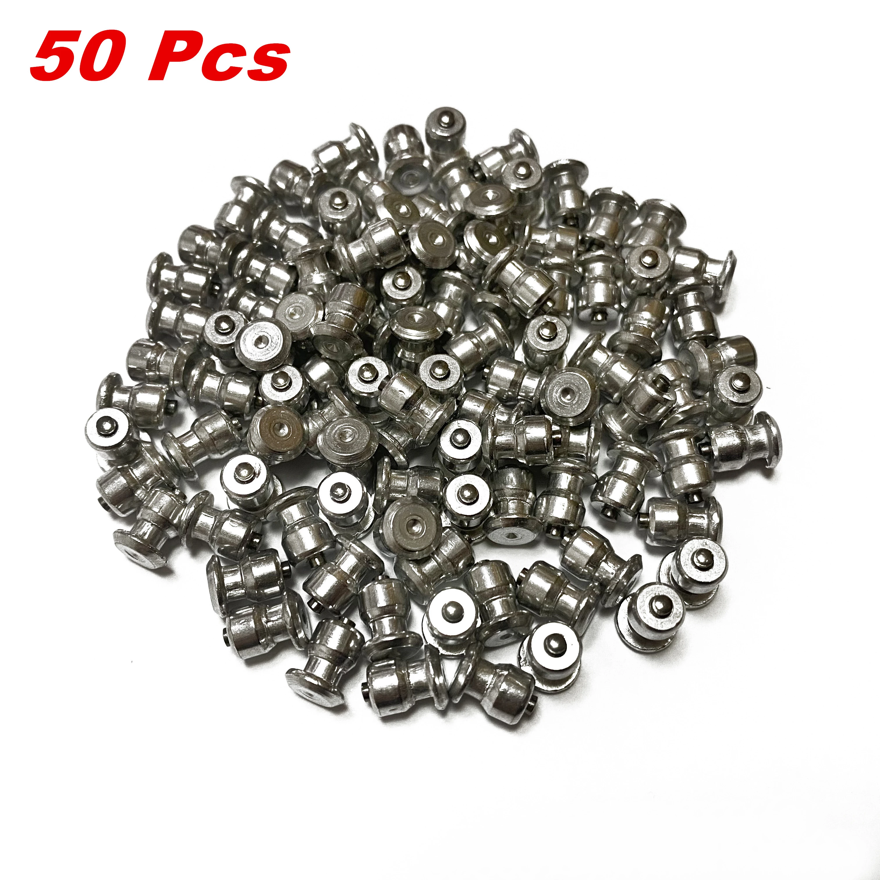 thumbnail image 2 of Akozon Tire Stud, 100Pcs Tire Stud Strong Skid Proof Tire Spike For ATV UTV Forklift Off Road Vehicle Silver (13mm(JX8-13-1)), Tire Repair Tools 2 of 14