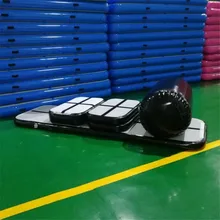 От двери до двери набор(6 шт.) надувной гимнастический Airtrack кувыркающийся Коврик для йоги надувной батут для детей