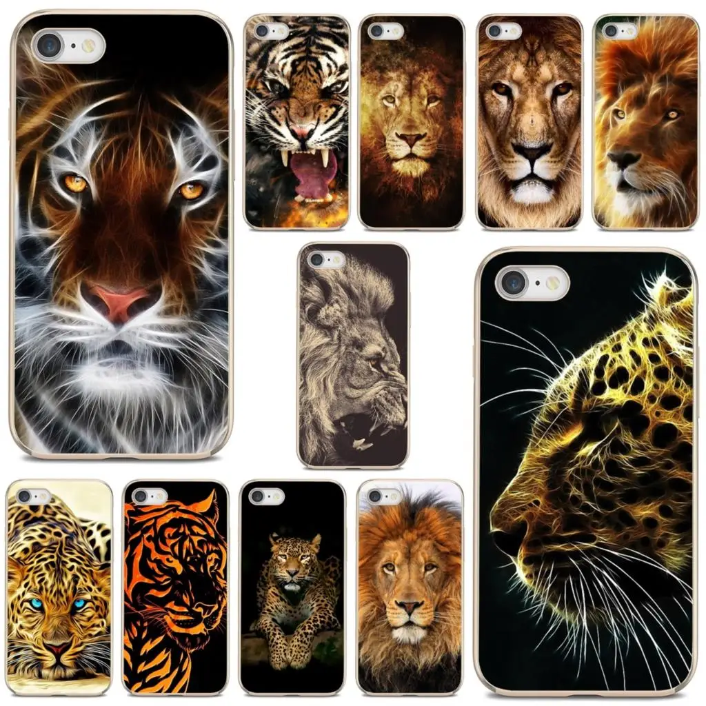 3d animal wallpaper hd For iPhone 10 11 12 13 Mini Pro 4S 5S SE 5C 6 6S 7 8 X XR XS Plus Max 2020 Silicone Phone Shell Cover | Мобильные