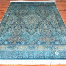 6'x8. 3 'ручной узловой области ковер домашний Декор ручной работы шелковый ковер