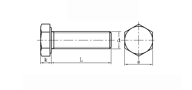 DIN933 304 из нержавеющей стали с полной резьбой тонкой 0,75/1,0/1,25/1,5 M6 M8 M10 M12 винты внешний шестигранник 304 болт DT2