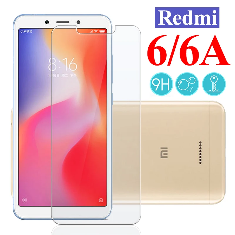 Стекло на Redmi6a закаленное стекло для Xiaomi Redmi 6A Ksiomi 6 A защита экрана Xaomi Redmi6