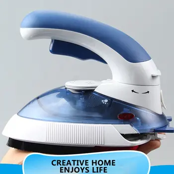 

700W Three-Speed Rotatable Travel Iron Handheld Travel Clothes Dry Household Steam High-Power Handheld Iron EU/US Plug