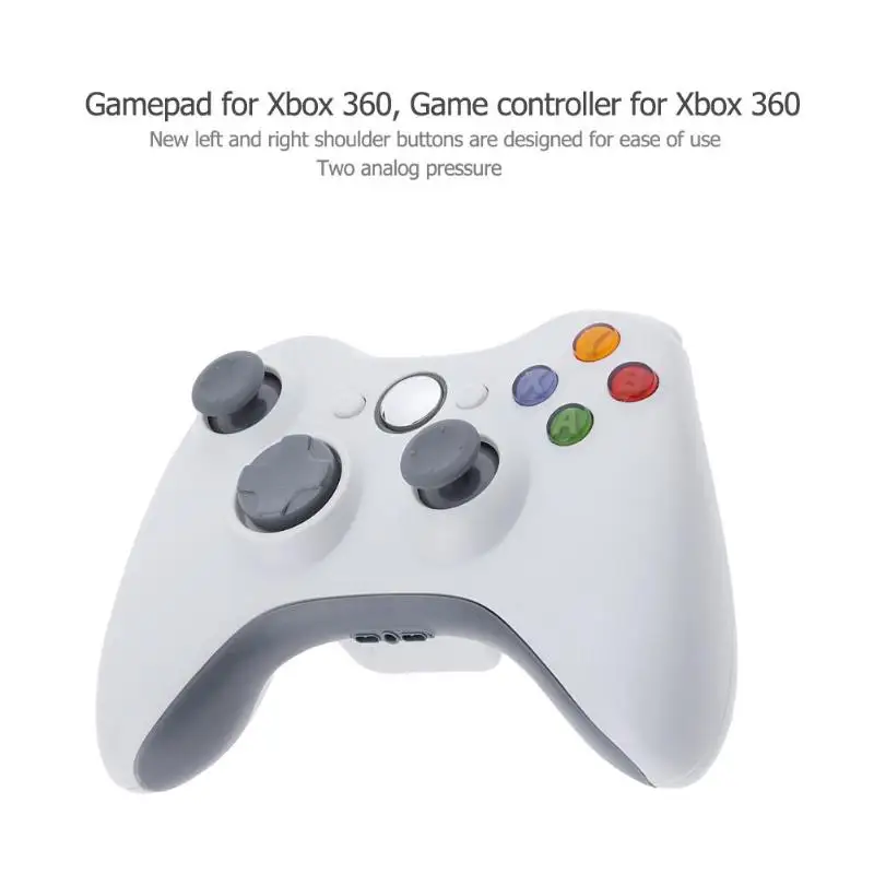Game Controller for Xbox 360 Wireless USB Wired Gamepad for PC Windows or Xbox 360 Slim Bluetooth Gamepad for Microsoft Xbox 360 