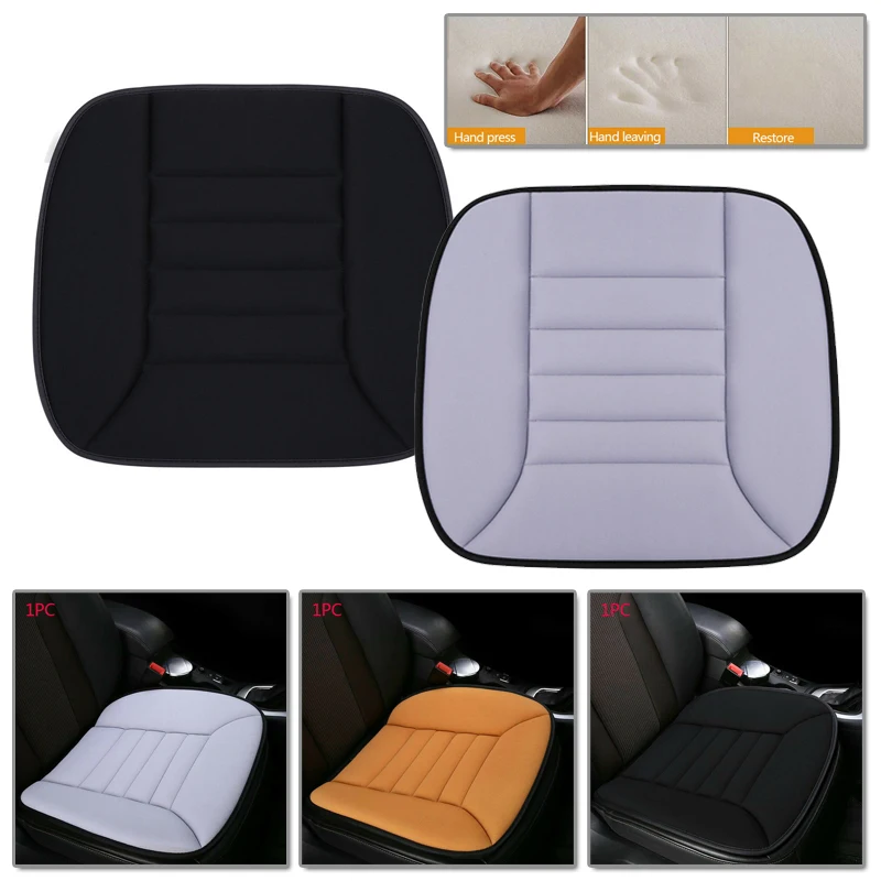 Memory Foam чехол для сиденья автомобиля дышащий универсальный автомобильный коврик для стула нескользящий