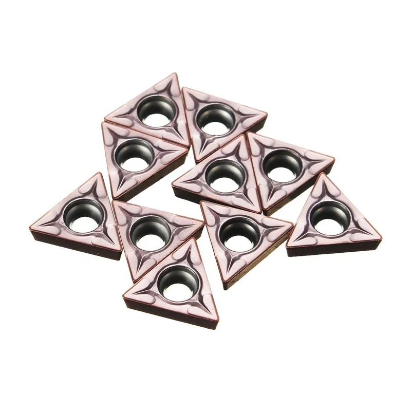 

10 Pieces TCMT110204 VP15TF / TCMT21.51 Carbide Inserts CNC Blade Lathe Turning Tool Machine Mill Tool Milling Cutter
