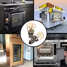 Светильник для печи с высокой температурой 300 градусов Цельсия