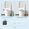 Bidet Toilet Seat Attachment Non-Electric Self-Cleaning Dual Nozzles Wash Hot Cold Mixer Water Lady Bathroom Accessories Sprayer 6