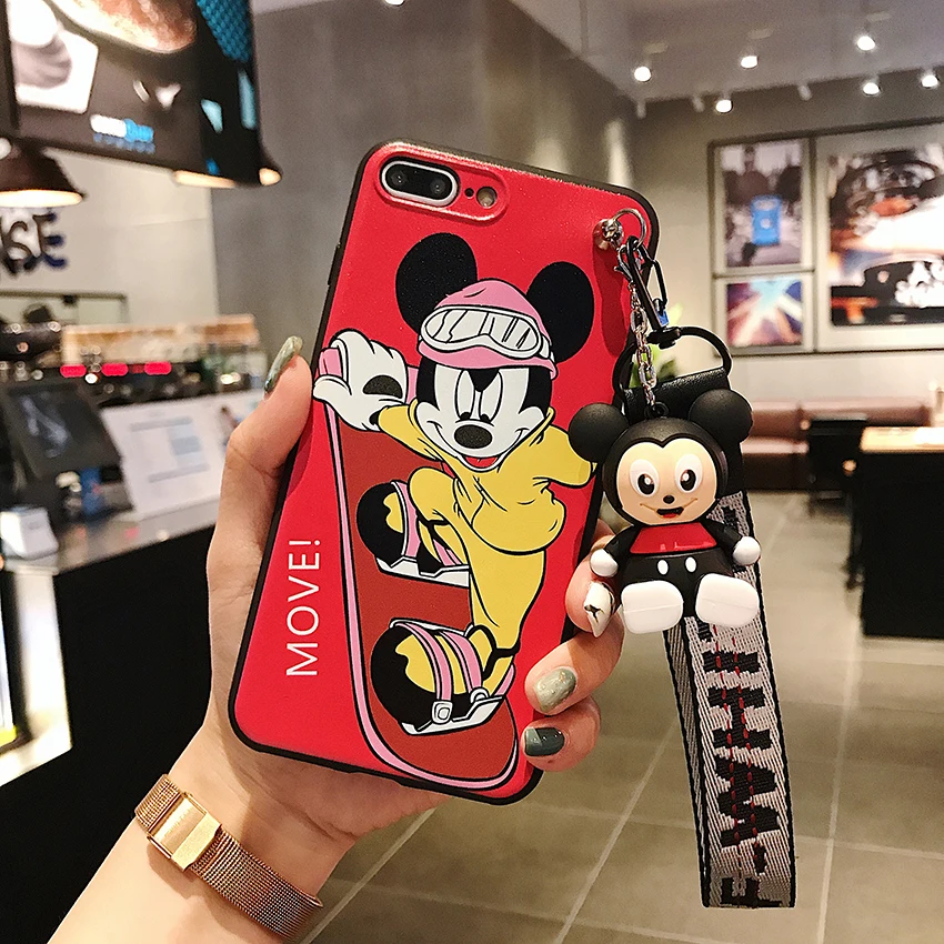 3D Симпатичные мягкие Рисунок «Hello Kitty» Животные силиконовый чехол для телефона с Ремешок-держатель для samsung A50 A40 A30 A20 A70 A80 A10 S10e плюс - Цвет: 21