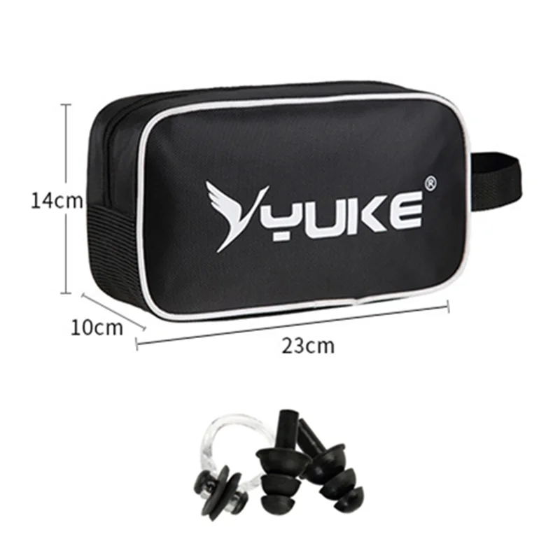 Yuke Men's Swimming Set Swim Trunks Glasses Cap Carry Bag Plus Size Swimwear Adult Men Swimsuit Bathing Suit Beach Boxer Shorts boxer shorts swim trunks swim shorts men swimsuit