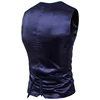 Men's Navy Blue Dress Suit Vest Waistcoat 2022 New Slim Fit V Neck Tuxedo Vest Men Formal Business Smart Casual Gilet Homme 6XL ► Photo 2/6
