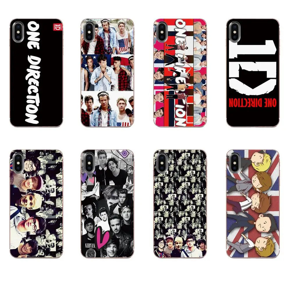 One Direction 1d для Galaxy Alpha Note 10 Pro A10 A20 A20E A30 A40 A50 A60 A70 A80 A90 M10 M20 M30 M40 Мягкий ТПУ милый чехол |