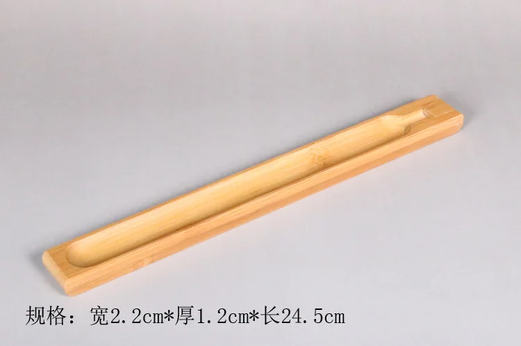 Bamboo Incense Holder Sandalwood Chinese Eaglewood Seat Dual Purpose Convenient Bamboo Incense Board Wholesale Multi-Line Censer
