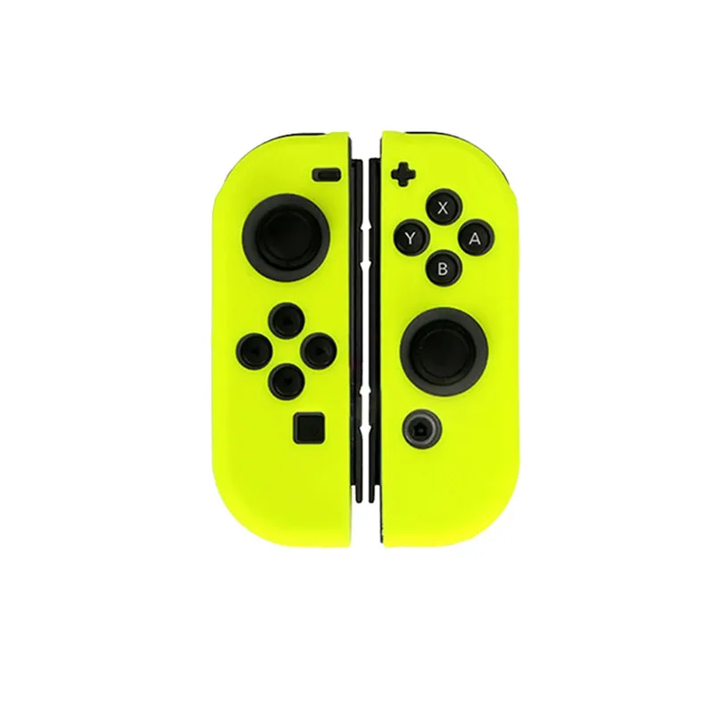 1 Set Diy Switch Gamepad Silica Gel Joypad Protector Case Anti Fingerprint Shock Absorption Cover For Nintendo Switch Joystick 