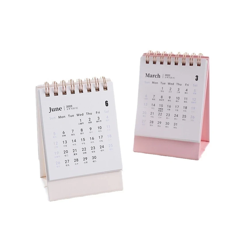 Small 2022 Calendar 2022 Twelve Constellation Series Mini Desk Calendar Diy Portable Desk  Calendars Daily Schedule Planner 2021.06 2021.12|Calendar| - Aliexpress