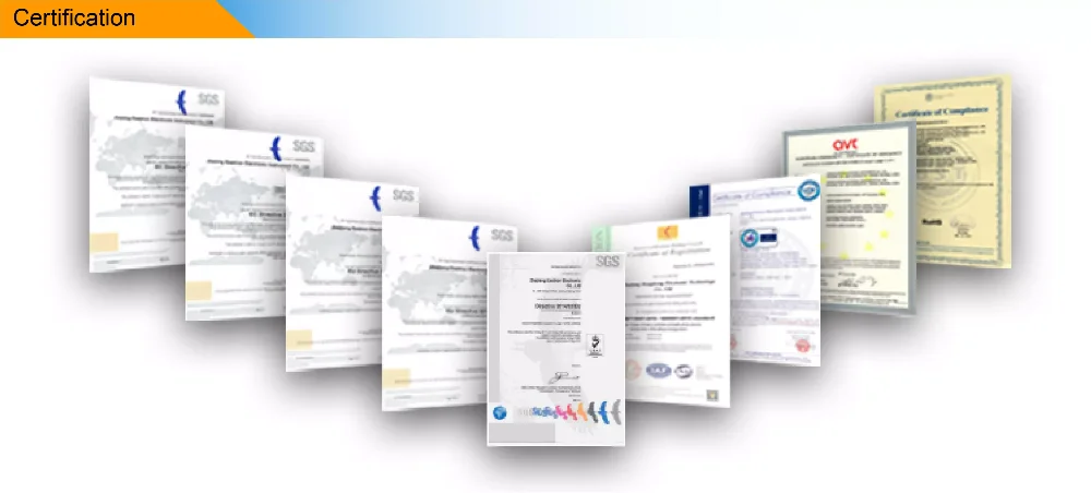 Certification