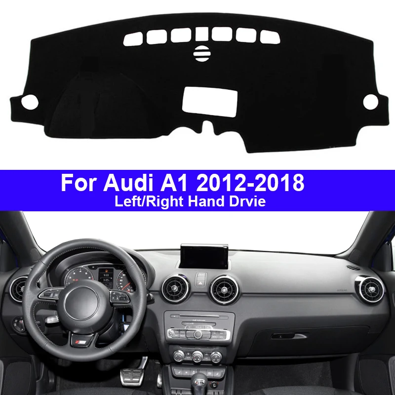 Car Auto Dashboard Cover Dash Mat Carpet Cape For Audi A1 2012 2013 LHD RHD Auto Dashmat Protector Pad