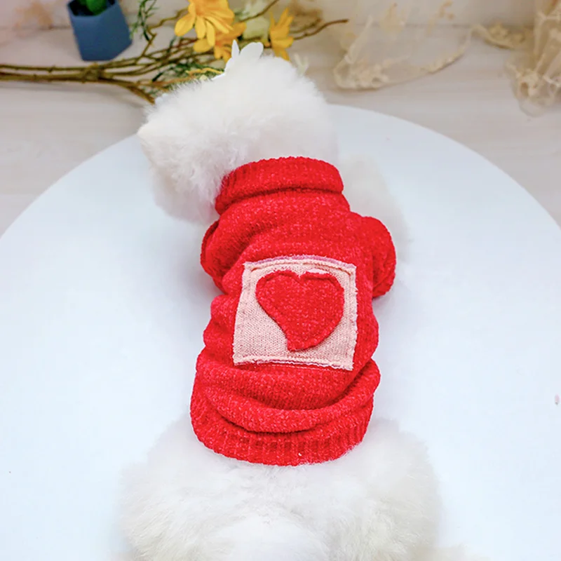 雪尼尔方块爱心毛衣_8333