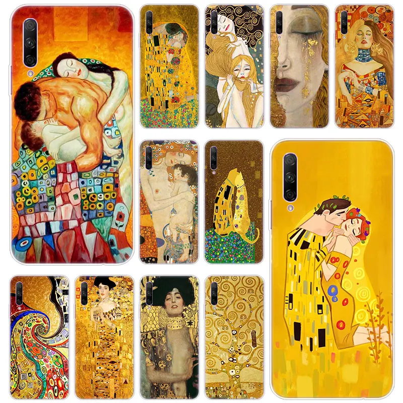 Kiss by Gustav Klimt Soft Silicone Phone Case for Huawei Honor 20 20i 10i 10 9 8 Lite 9X 8X 8A 8S 7S 7A Pro View Play3 Cover | Мобильные