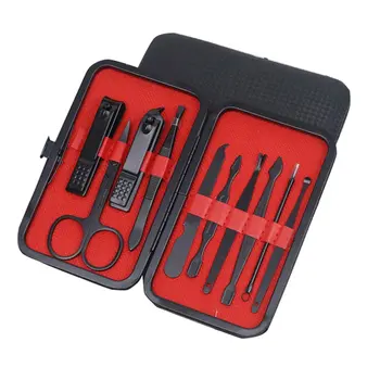 

Stainless Steel Beauty Set 18 Pcs/Set Nail Clippers Nail Clippers Nail Manicure Tool Set Trimmer With Portable