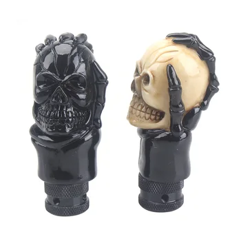 

Skull Shape Head shift knob Car Accessories Decoration Car Manual Gear Stick Shifter Lever Knob gear shift knober