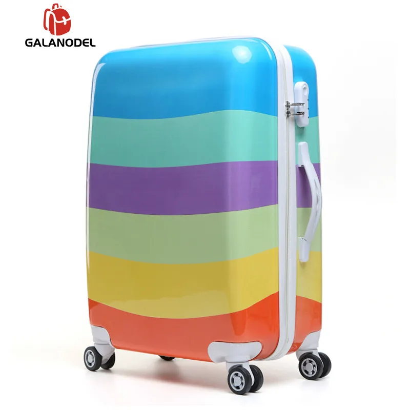 Для женщин Путешествия Чемодан чехол Спиннер костюм мужчин прокатки на колесах