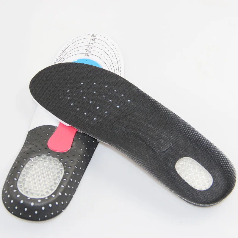 Unisex Orthotic Arch Support Sport Shoe Pad Sport Running Gel Insoles Insert Cushion for Women foot care Big Size