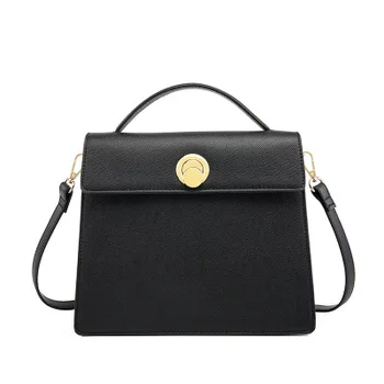 

lady fashion novelty black yellow small one shoulder crossbody bag for female pu leather top-handle bag