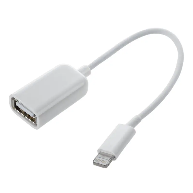 Комплект подключения камеры док-разъем к USB OTG Кабель-адаптер для iPad 4 и Mini