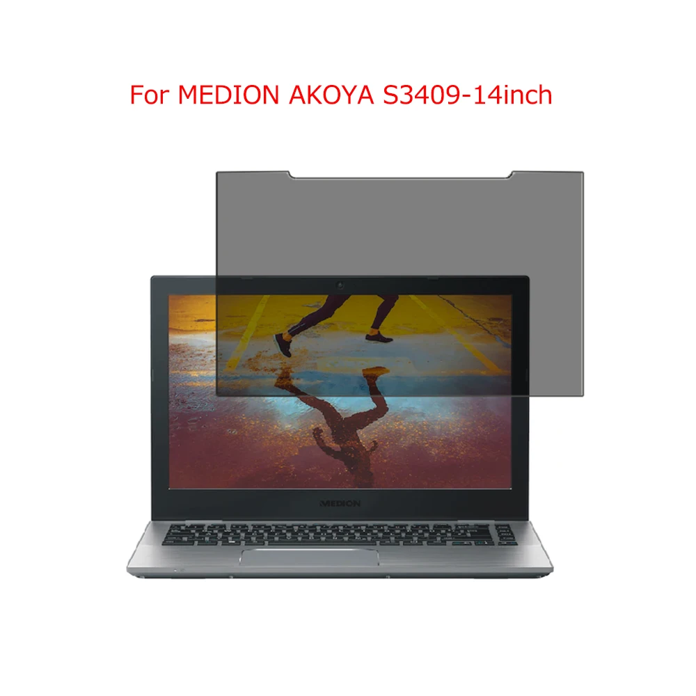 

For MEDION AKOYA S3409-14inch laptop screen Privacy Screen Protector Privacy Anti-Blu-ray effective protection of vision