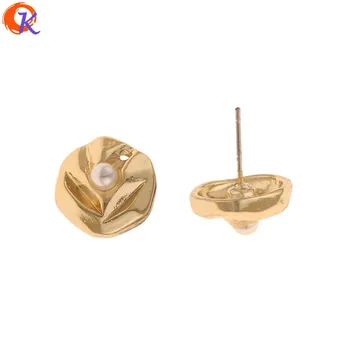 

Cordial Design 50Pcs 13*14MM Jewelry Accessories/Hand Made/Imitation Pearl/Earrings Stud/Soft Pin/DIY Making/Earring Findings