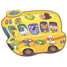 Знаток Звуковой коврик "Автобус-Зоопарк и Человек-Оркестр"