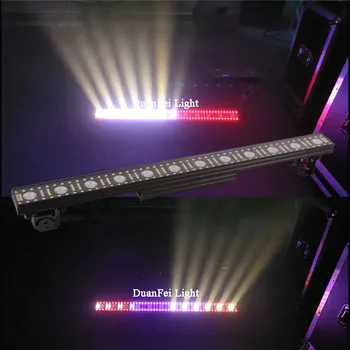 

12lot indoor led wash bar 12x3w warn white dmx rgb led bar wall washer lyre with pixel effect