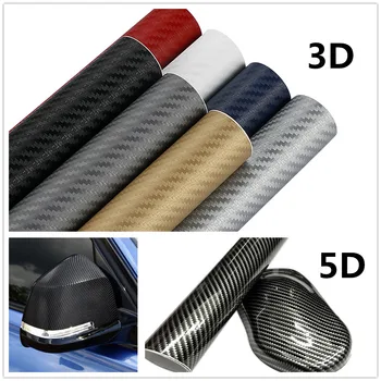 

127cm 3D 5D CAR Carbon Fiber Vinyl stickers Decals FOR ACURA Legend CL MDX RL TL RDX TSX RSX ILX EL CSX RLX TLX ZDX SLX