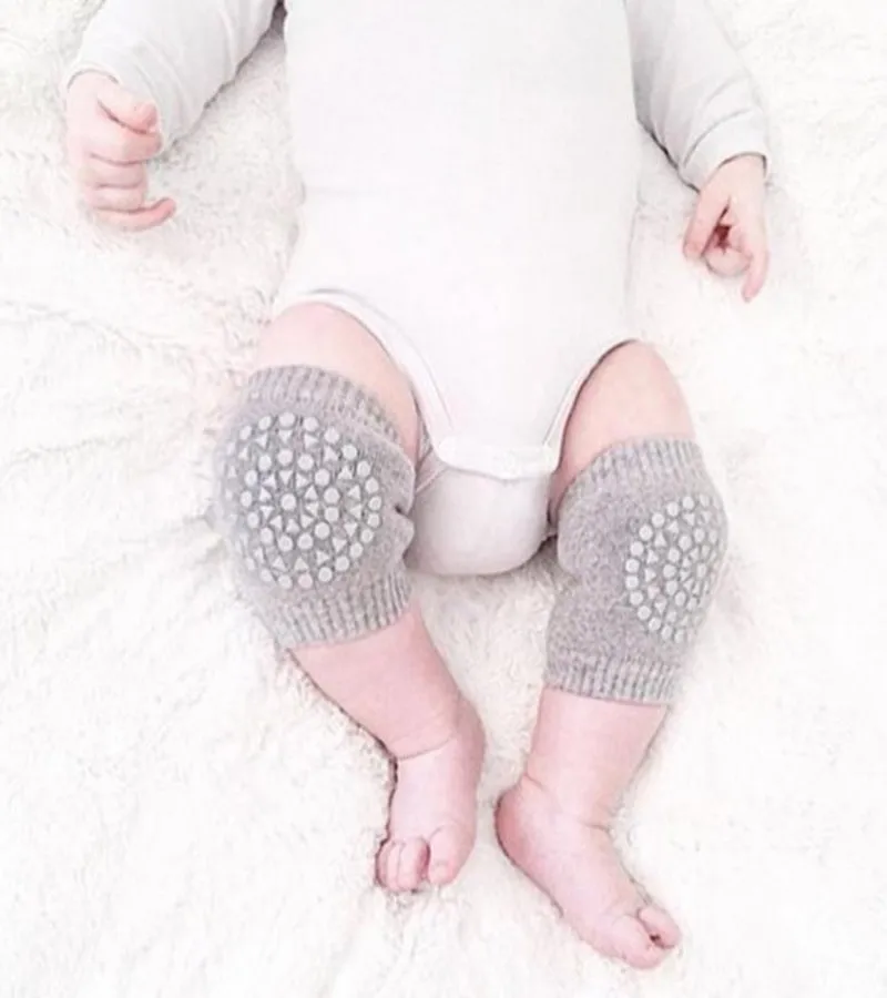 Младенческий ребенок ползает Противоскользящий колено компрессионный чехол унисекс наколенник покрытие аксессуары
