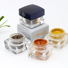 6 шт нано микроблейдинг полу пигмент паста для бровей полуперманентный макияж татуировки чернила для ручного 12 цветов