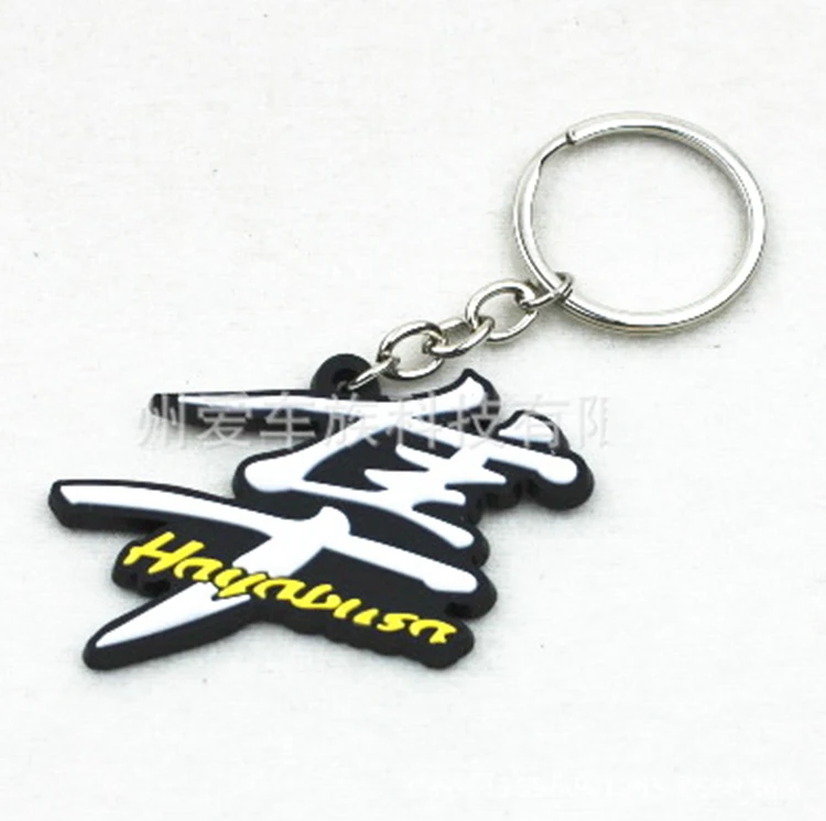 3D Motorcycle Accessories Motorcycle KeyChain Rubber Motorcycle Key Chain For DUCATI Honda Kawasaki Harley Suzuki Yamaha model - Название цвета: 1